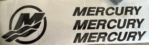 Mercury decal set logo emblem - mercury,