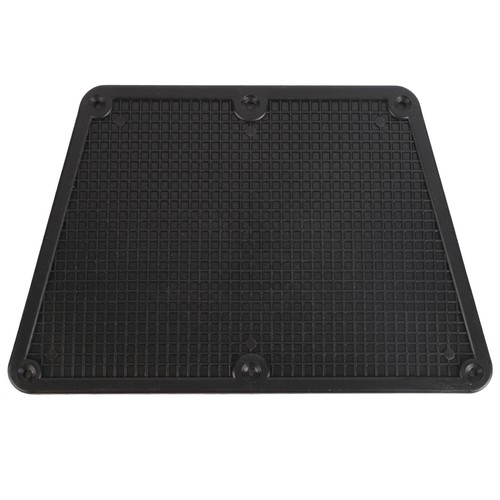 Plastic transom outboard plate - transom,