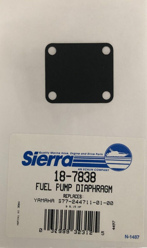 Yamaha fuel pump diaphragm - pump,