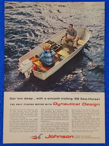 1959 johnson sea horse - johnson,