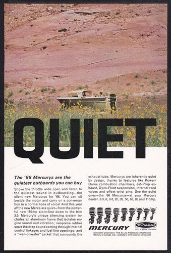 1966 mercury outboard motor - 1966,