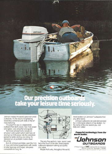 1984 johson outboards fishing - johson,