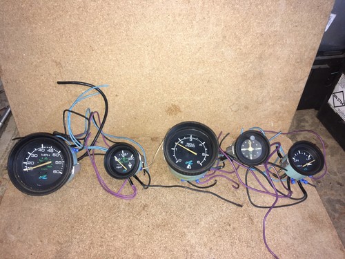 Full set teleflex guages - set,