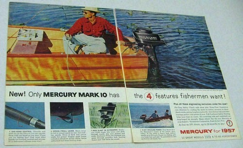 1957 print mercury mark 10 - ad,