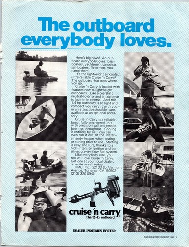 Cruise carry outboard motor - carry,