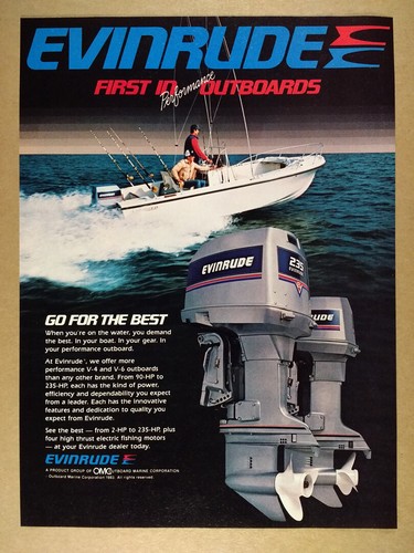 1983 evinrude 235 outboard - 235,