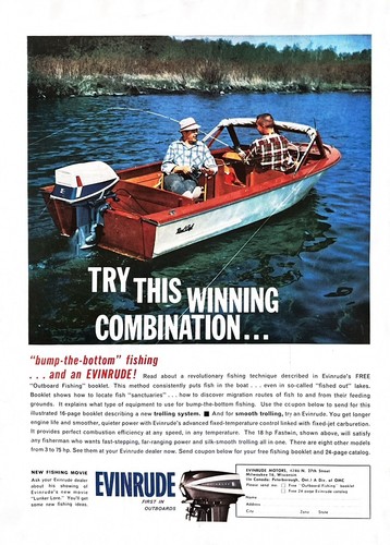 1962 evinrude outboard motor - outboard,