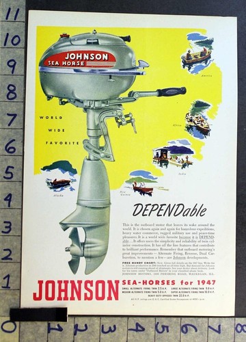 1947 johnson sea horse - johnson,