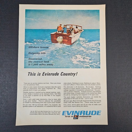 1967 evinrude outboard boat - 1967,