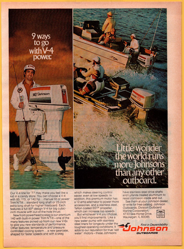 Johnson outboards boat motor - outboards,