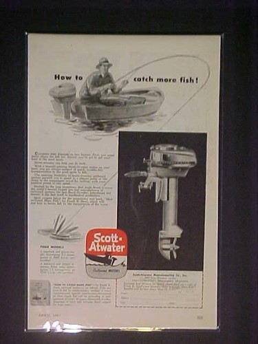 Old vintage scott atwater - vintage, ~