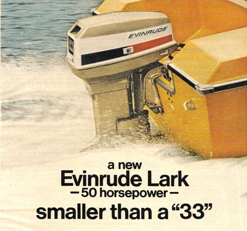 1970 evinrude lark outboard - lark,