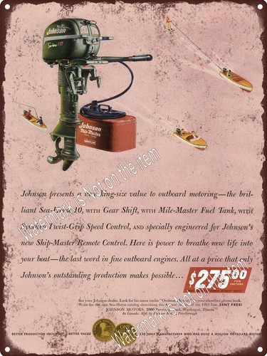 1953 johnson outboard motor - outboard,
