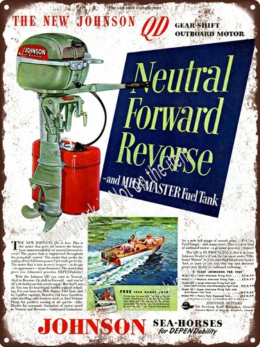 1949 johnson outboard boat - johnson,