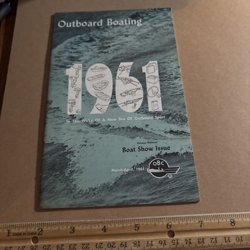 Vintage 1961 outboard - vintage, boating