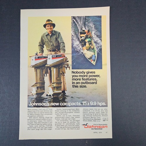 1974 johnson outboard boat - johnson,
