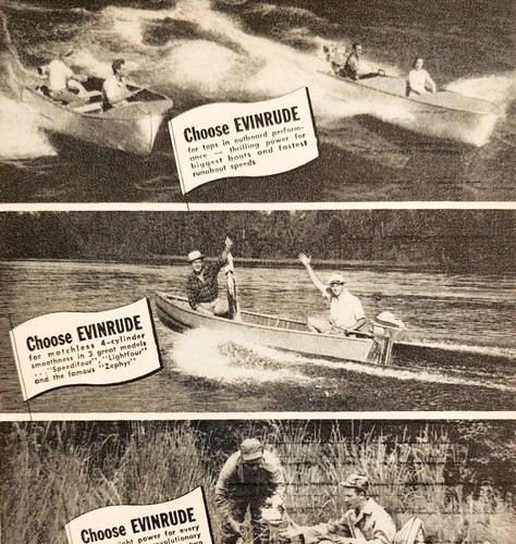 1947 evinrude outboard boat - 1947,