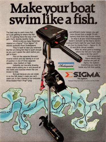 Sigma electric outboard motor - electric,