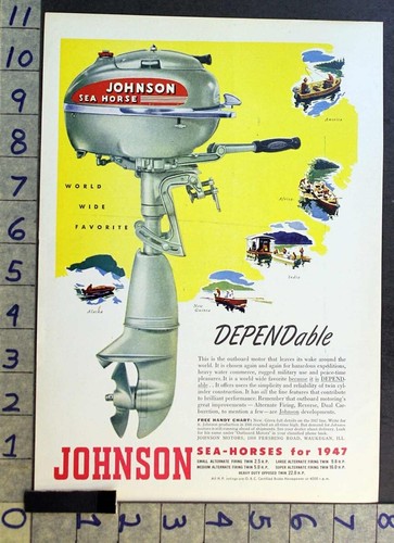 1947 johnson sea horse - johnson,