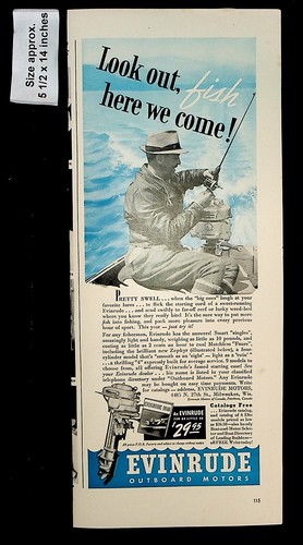 1940 evinrude outboard motors - 1940,