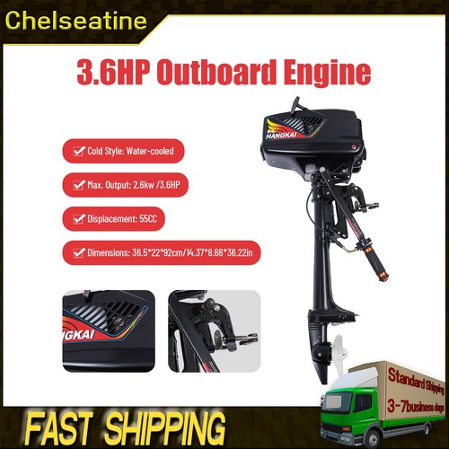 6hp 2stroke hangkai electric - 3.6hp,