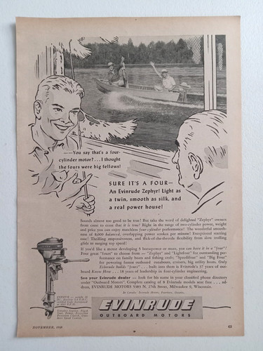 1946 evinrude outboard - 1946,