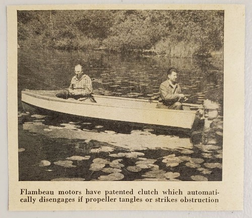 1949 magazine photo flambeau - magazine,