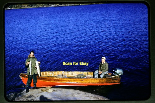 Northern pike fishing man - northern, boat