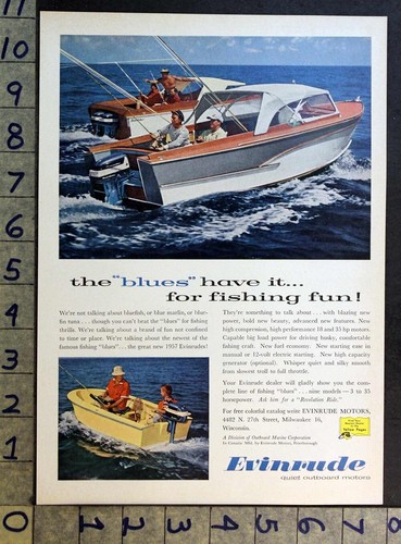 1957 evinrude boat cruise - 1957,