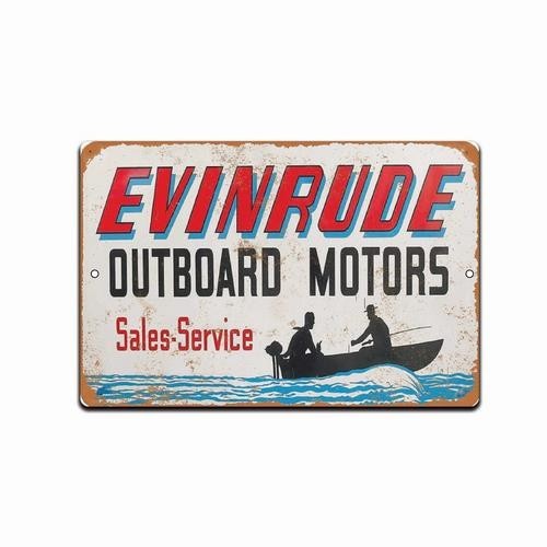 Metal wall sign - metal,