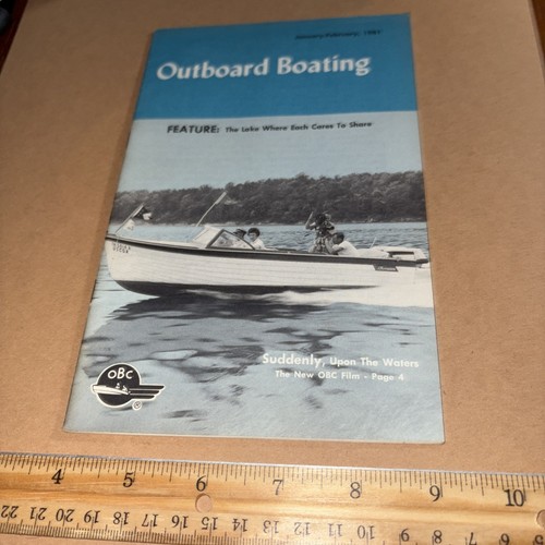 Vtg 1961 outboard boating - vtg,