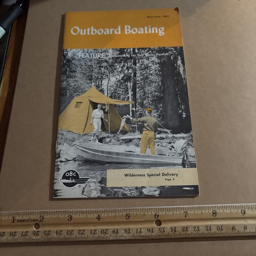 Vtg 1961 outboard boating - vtg,
