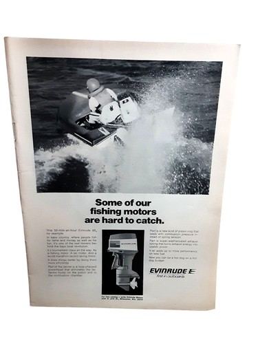 1972 evinrude outboard - 65,