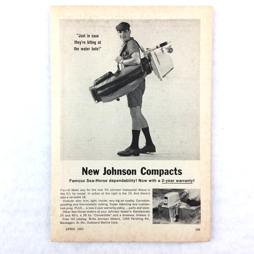 Johnson compacts boat - johnson, outboard