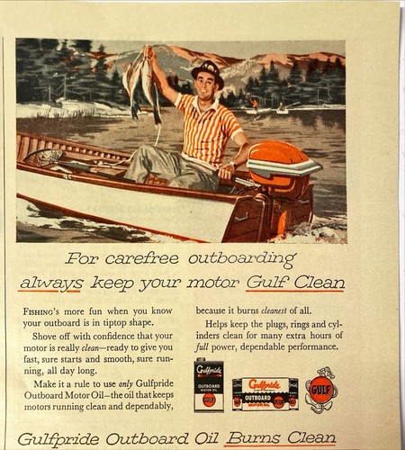1958 gulf pride outboard oil - pride,