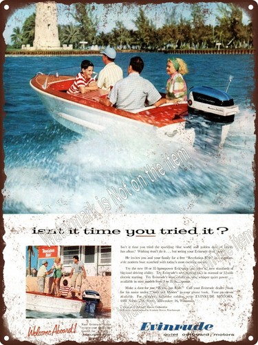 1957 evinrude outboard - evinrude,