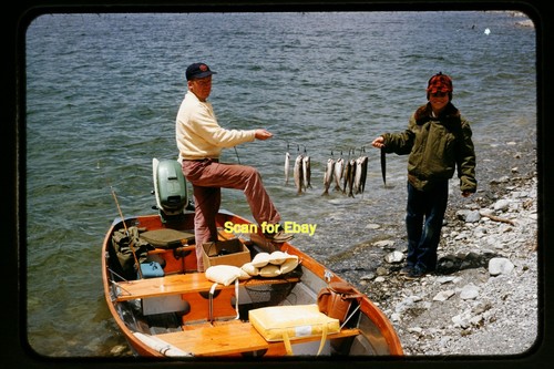 Man fishing boat - man, w/