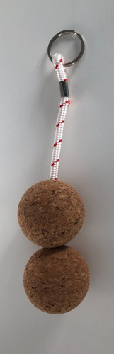 Floating double 50mm cork - cork, key