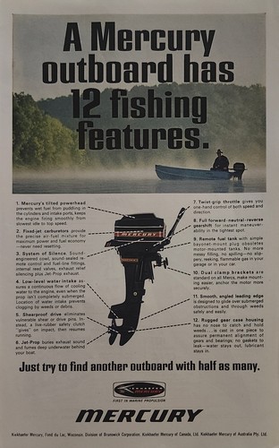 1968 mercury outboard motors - 1968,