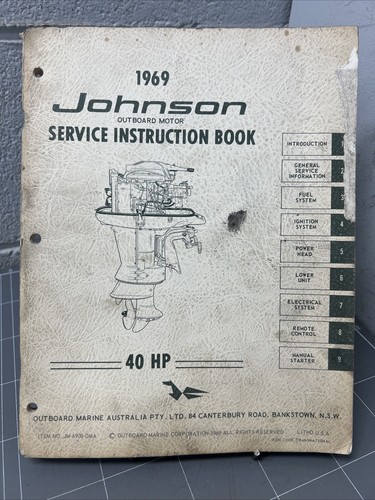 Vintage 1969 johnson outboard - vintage,