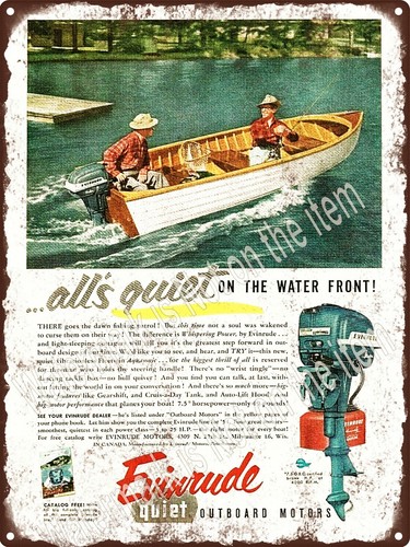 1954 evinrude fleetwin - evinrude,