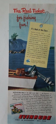 1948 evinrude outboard - 1948,