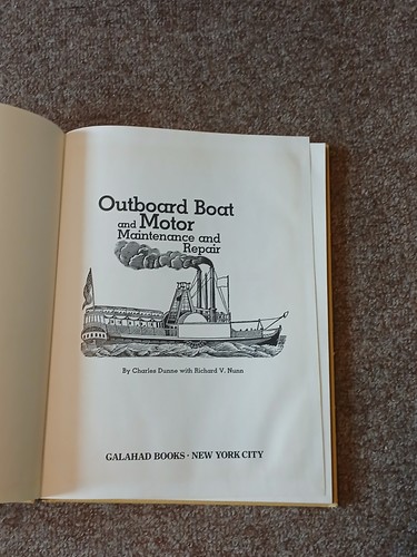 Outboard boat and motor - boat,