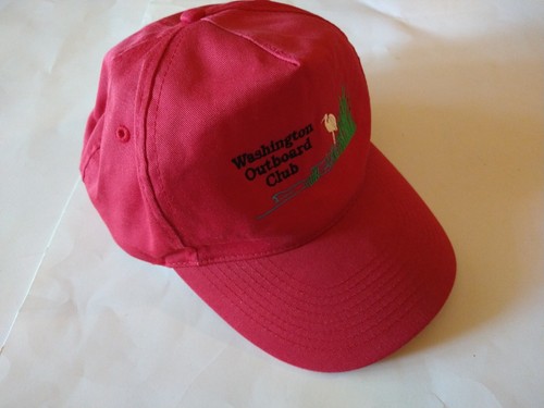 Vintage hat red - hat, washington