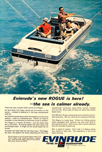1968 evinrude rogue outboard - evinrude,