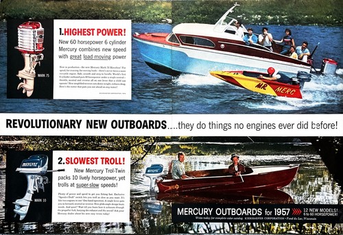 1957 outboard motor genuine - outboard,