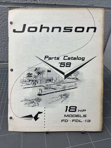 Vintage johnson outboard - vintage, parts