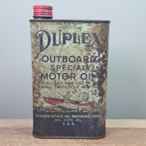 Old duplex outboard - old,