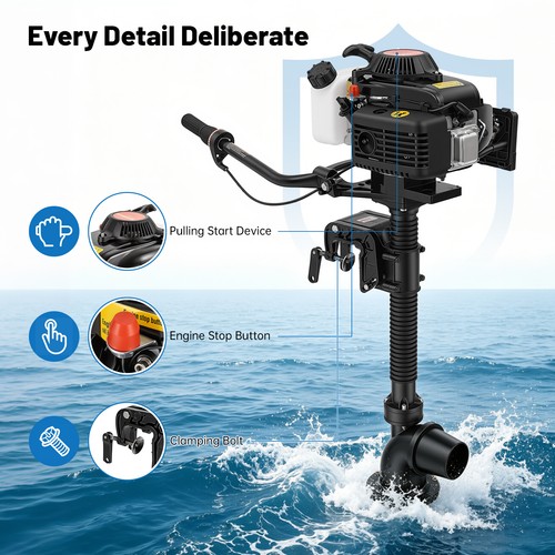 Stroke 4hp jet pump outboard - pump,