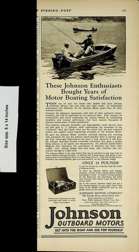 1924 johnson outboard - outboard, motors